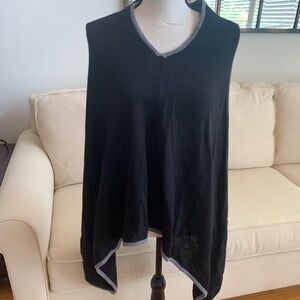 NWOT 100% Cashmere Charter Club Luxury Sweater Poncho One size PRICE DROP